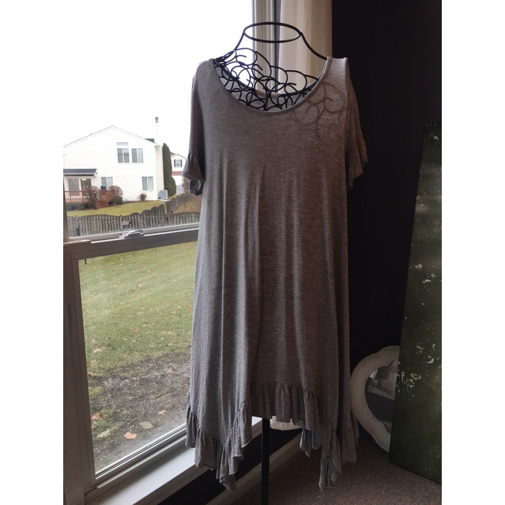 GRAY FRANCESCAS DRESS